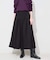 《3サイズ展開》タフタタックフレアスカート