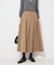 《3サイズ展開》タフタタックフレアスカート