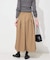 《3サイズ展開》タフタタックフレアスカート