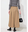 《3サイズ展開》タフタタックフレアスカート