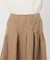《3サイズ展開》タフタタックフレアスカート
