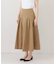 《3サイズ展開》タフタタックフレアスカート