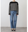 ORCIVAL/オーシバル RACHEL クロップドプルオーバー #6202