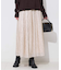 ドットプリーツスカート