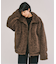 Curlboa ボアフリースブルゾン