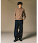 カシミヤブレンド モックネックニット