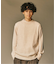 カシミヤブレンド モックネックニット