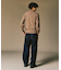 カシミヤブレンド モックネックニット