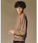 カシミヤブレンド モックネックニット