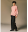 カシミヤブレンド モックネックニット