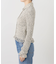 CLANE/クラネ MIX MESH GATHER SHIRT 19122-4332
