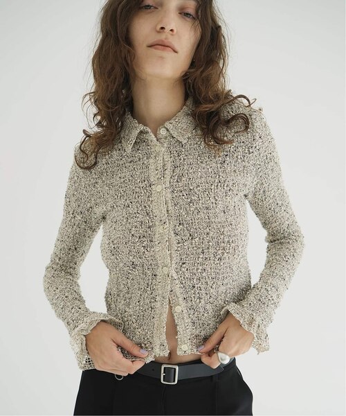 CLANE/クラネ MIX MESH GATHER SHIRT 19122-4332｜フォーワンセブン