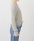CLANE/クラネ MIX MESH GATHER SHIRT 19122-4332
