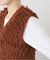 NEPAL HAND KNIT SLOBE別注 ループニットベスト