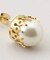 Caline Paris/カリンヌ パリ パールピアス 25BO22