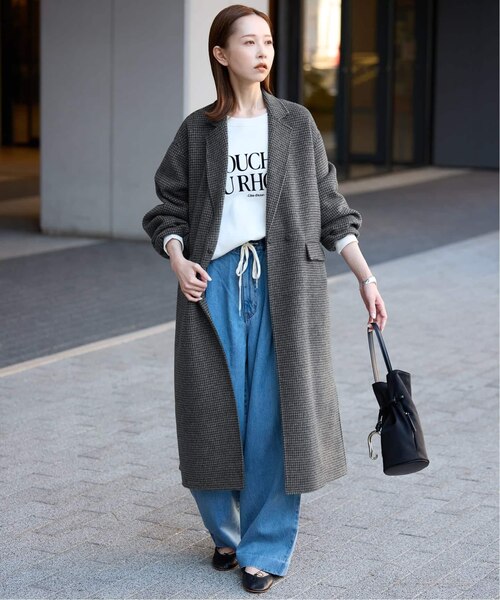 追加2》souple woolダブルフェイスチェスターコート｜フォーワンセブン