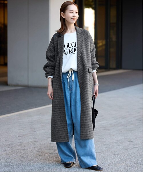 追加2》souple woolダブルフェイスチェスターコート｜フォーワンセブン