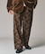 PRINT CORDUROY EASY パンツ