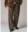 PRINT CORDUROY EASY パンツ