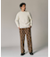 PRINT CORDUROY EASY パンツ