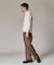 PRINT CORDUROY EASY パンツ