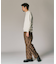 PRINT CORDUROY EASY パンツ