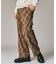 PRINT CORDUROY EASY パンツ