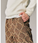 PRINT CORDUROY EASY パンツ