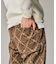 PRINT CORDUROY EASY パンツ