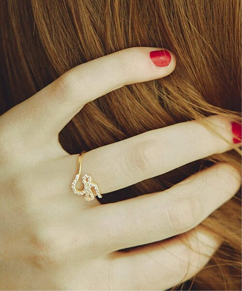 WEB限定サイズあり》ODUL/オジュール SLOBE別注 サークルリング