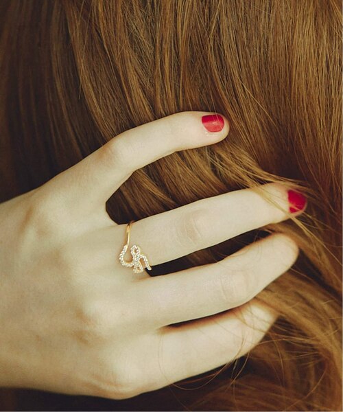 WEB限定サイズあり》ODUL/オジュール SLOBE別注 サークルリング