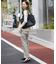 《セットアップ対応可/3サイズ展開》ウォッシャブルツイルストレートパンツ