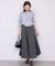 切り替えボリュームスカート