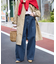 LE DENIM カーブバギーデニムパンツ