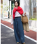 LE DENIM カーブバギーデニムパンツ