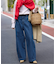 LE DENIM カーブバギーデニムパンツ