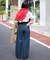 LE DENIM カーブバギーデニムパンツ
