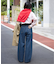LE DENIM カーブバギーデニムパンツ