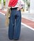 LE DENIM カーブバギーデニムパンツ
