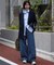 LE DENIM カーブバギーデニムパンツ