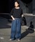 LE DENIM カーブバギーデニムパンツ