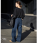 LE DENIM カーブバギーデニムパンツ