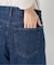 LE DENIM カーブバギーデニムパンツ