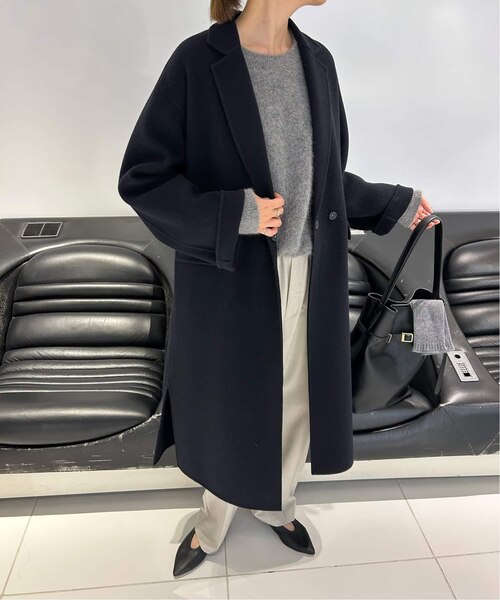 ダブルフェイスチェスターコート｜フォーワンセブン スローブイエナの