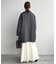 《追加》souple wool ダブルフェイスミドルコート