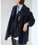 《追加》souple wool ダブルフェイスミドルコート