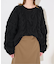 +81BRANCA/ハチイチブランカ SLOBE別注 ケーブルハンドニット