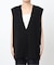 ダブルフェイスコットンニットベスト