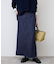 LE DENIM BOXY TUCK デニムスカート