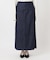 LE DENIM BOXY TUCK デニムスカート